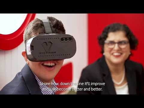 5G powered GiveVision headsets | #feeltheconnection | Vodafone UK