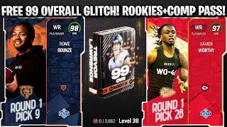 FREE 99 OVERALL GLITCH! ALL 1ST ROUND DRAFT ROOKIES AND SEASON 6 COMP PASS! by Zirksee 11,775 views 2 days ago 9 minutes, 21 seconds