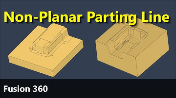 Non-Planar Parting Line