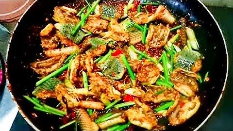 Rắn Ráo Xào Sả Ớt Thơm Ngon Mà Lại Dễ Làm