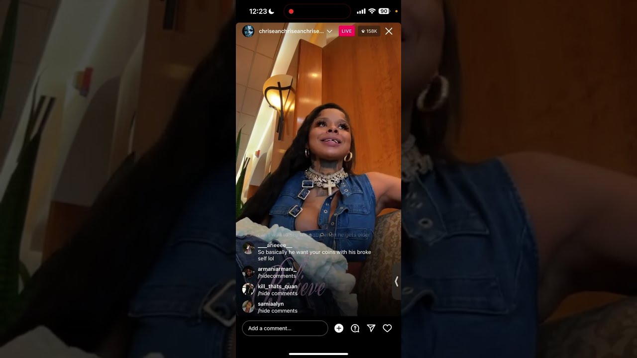 Chrisean Explains Why Blueface Wasn’t There For Their Baby Birth, Says He Pressed Behind LilBaby..