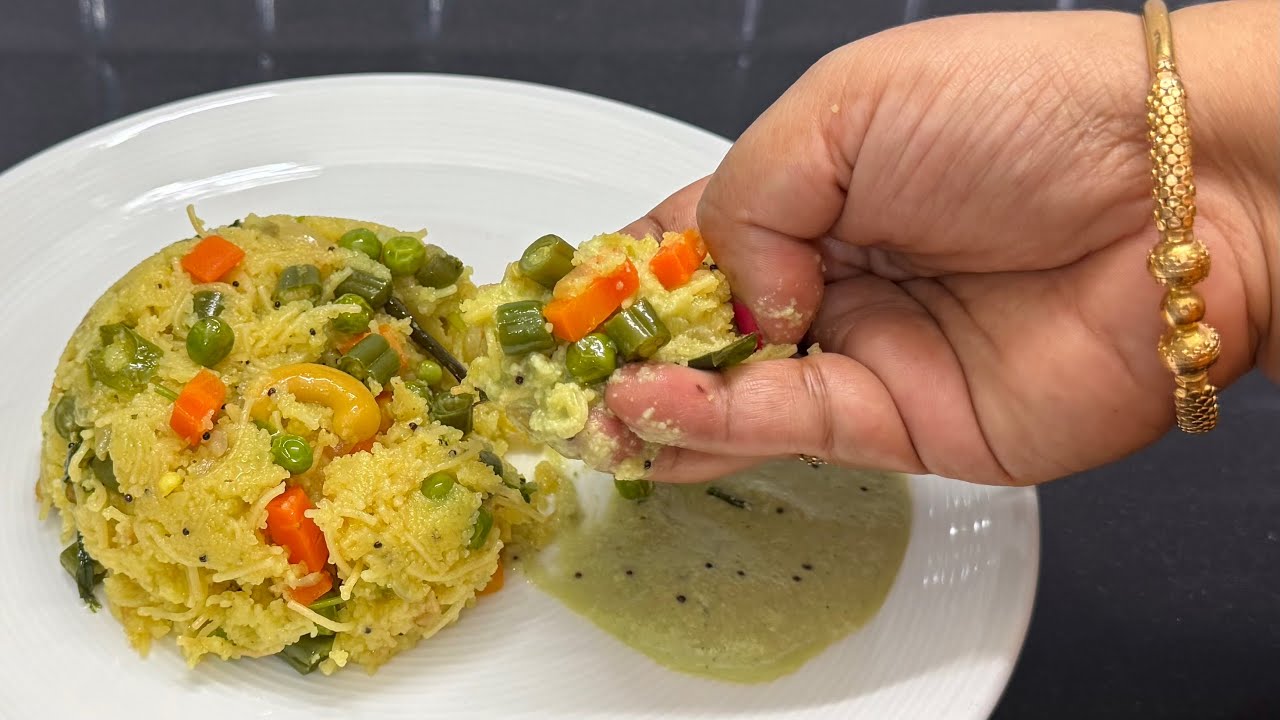 சேமியா ரவா கிச்சடி 10நிமிடத்தில் சுவை அருமை /Semiya Rava kichadi /Rava kichadi/Breakast Recipe Tamil