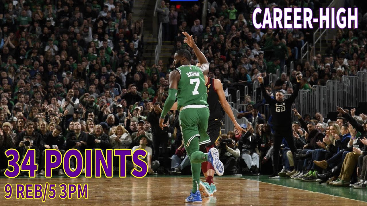 Jaylen Brown CareerHigh 34 Points Highlights ｜杰伦·布朗职业生涯新高34分集锦｜December 28, 2019 YouTube