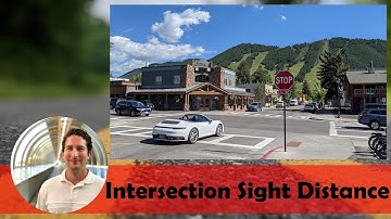 Intersection Sight Distance | AASHTO Green Book 7th Edition (2018)