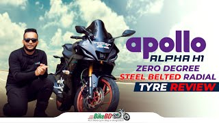 Apollo Alpha H1 Tyre Review | Zero Degree Steel Belted Radial Tyre in Bangladesh| BikeBD screenshot 5