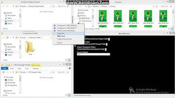 Filewatcher and Chromakey