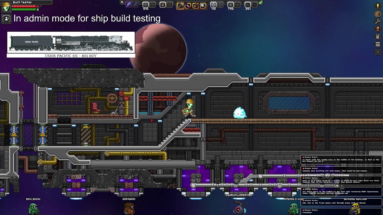 Working on the BYOS | Starbound |