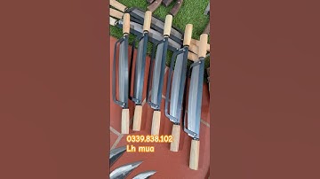 Dao thái chuối 2 đầu …