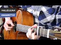 Hallelujah Guitar Tutorial EASY Fingerstyle - Jeff Buckley/ Leonard Cohen/ Shrek