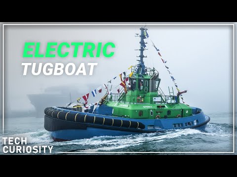 Sparky : World's First Electric Tugboat