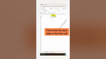 How to automatically write date in Excel tips and tricks #focusinguide #exceltips #tutorial #shorts