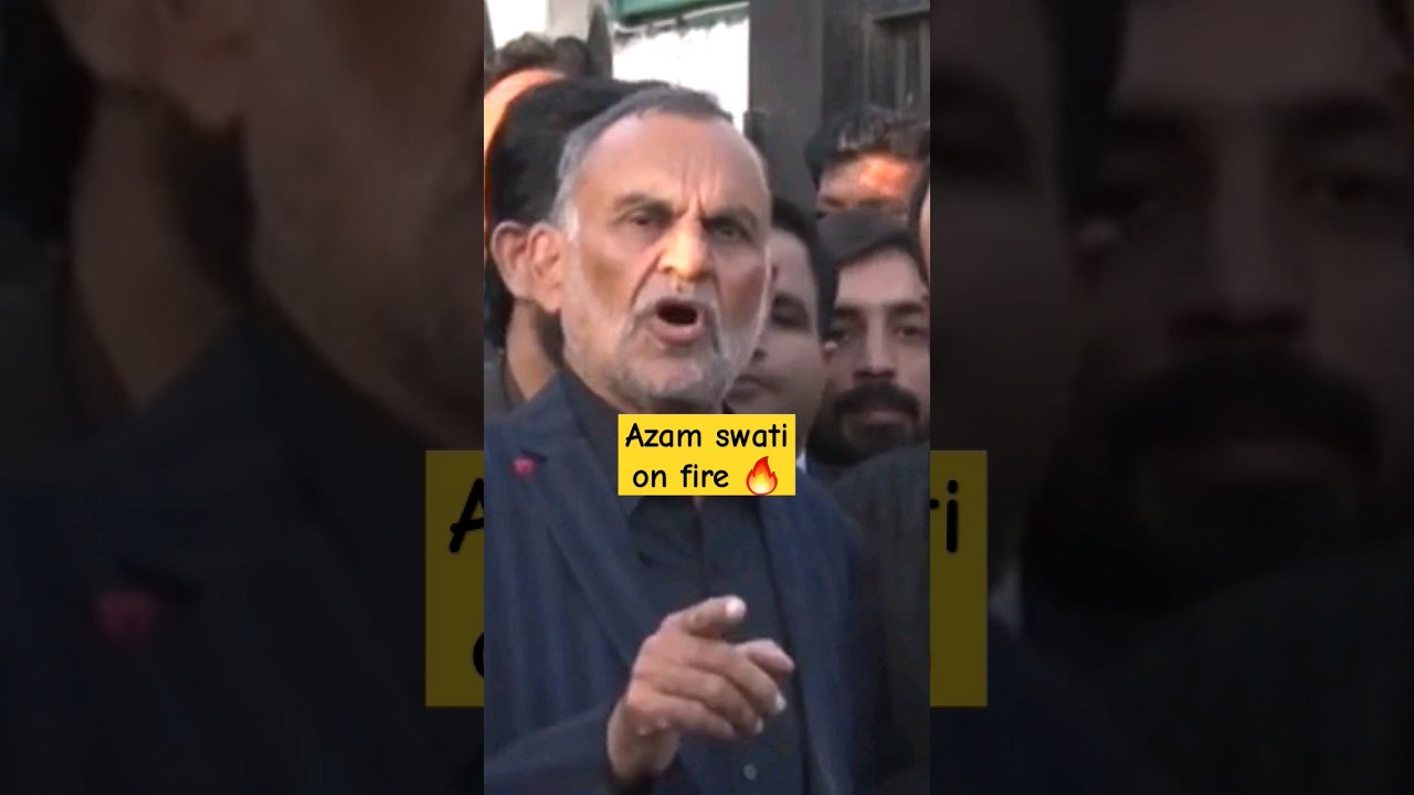 Senator Azam swati ne mou khol de 