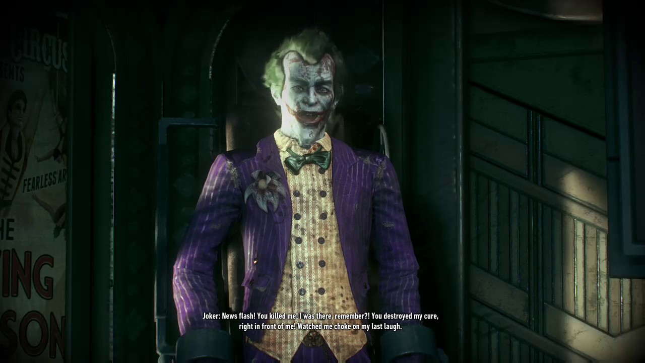 Joker Taunts Batman About His Death In Arkham City - YouTube