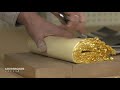How gold leaf is made in japan