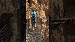 Best day trip adventure from Málaga, Spain!! #spain #caminitodelrey #daytrip #hike #travel