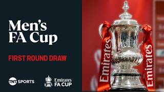 LIVE: Men's 2026/27 FA Cup First Round Draw 🏆