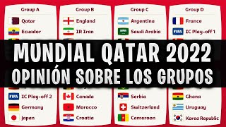 ACTIONZ OPINA SOBRE LOS GRUPOS DEL MUNDIAL DE QATAR 2022