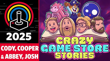 Crazy Game Store Stories - Cooper & Abbey, Cody, Josh - PRGE 2025 Portland Retro Gaming Expo