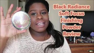NEW Black Radiance Soft Focus Finishing Powder Review screenshot 1