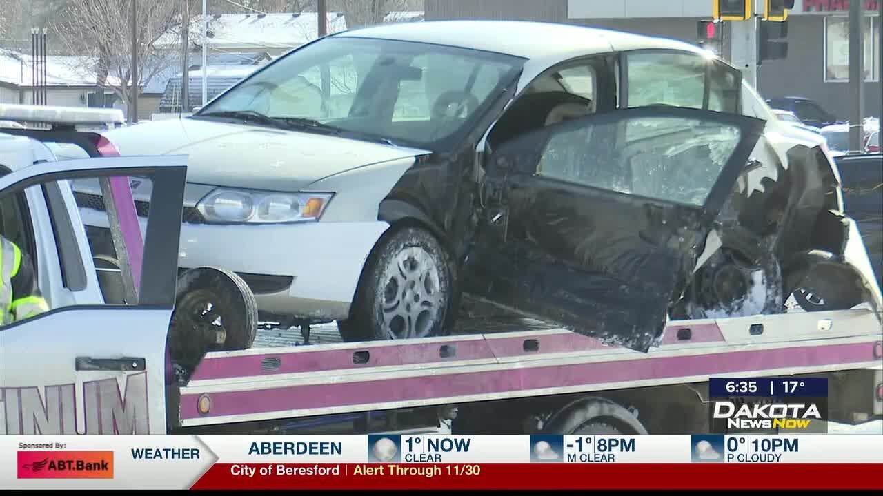 Drivers cited for morning crash in Sioux Falls - YouTube