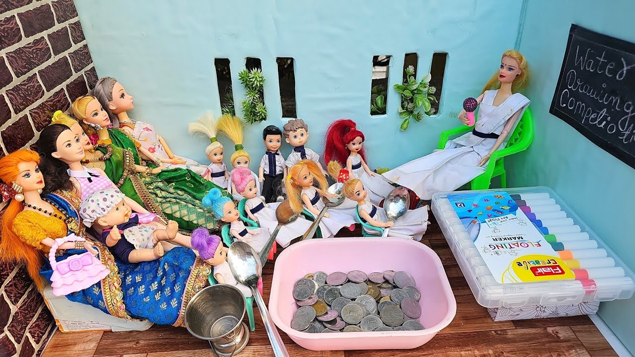 Barbie Doll All Day Routine In Indian Village/Sita Ki Kahani Part-279/Barbie Doll Bedtime Story||