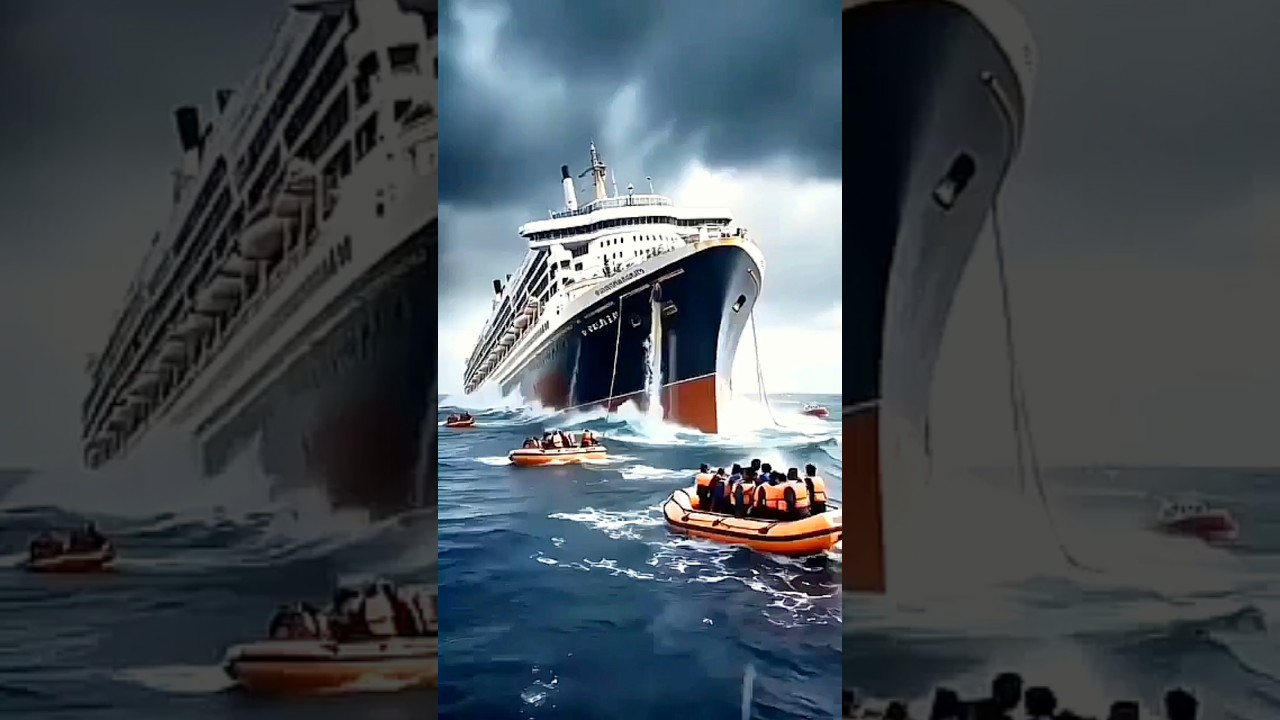 Big Shark Attack Ship 🦈🚢😱 