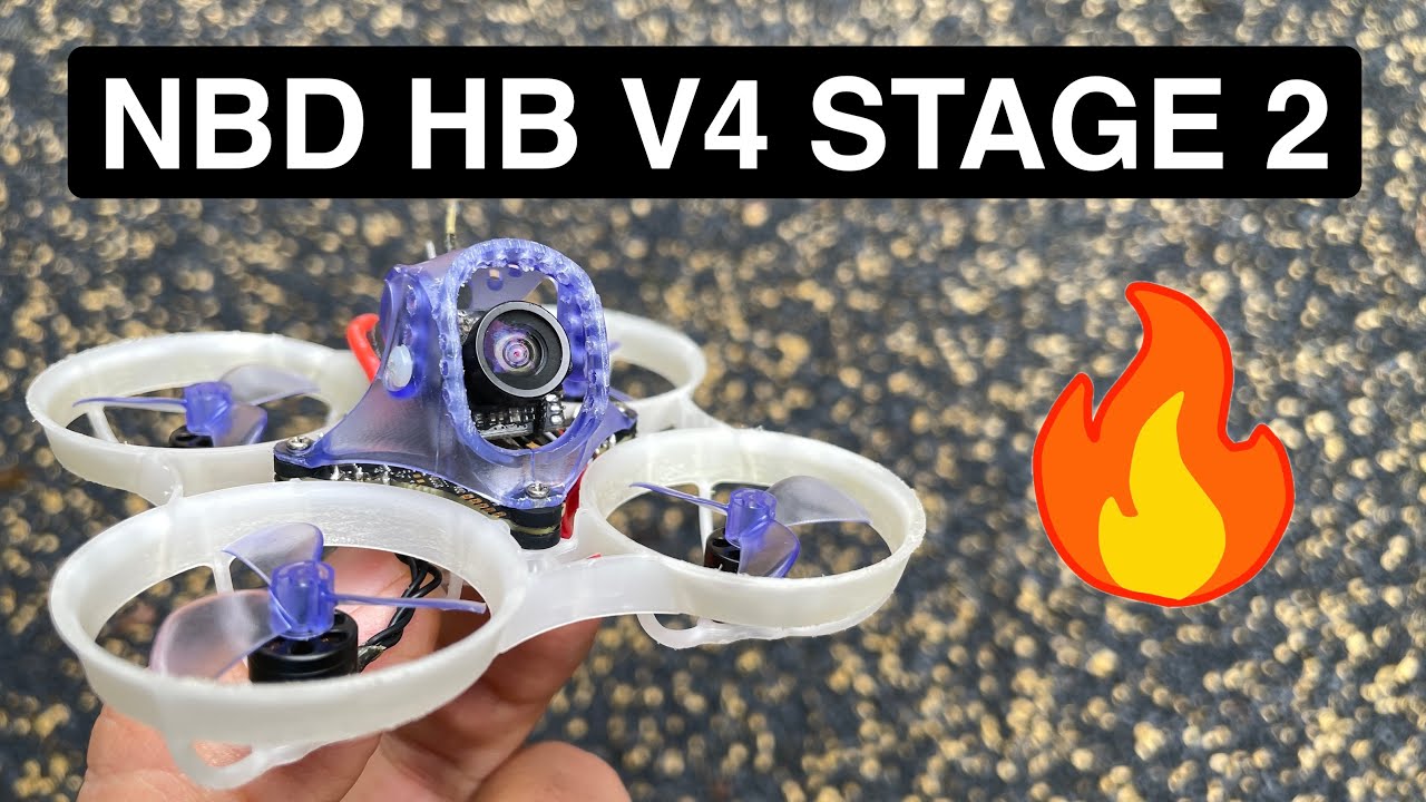Hummingbird Mod RACE FLOW FLIGHTS | Almost STOCK NewBeeDrone HummingBird V4 STAGE 2 ...
