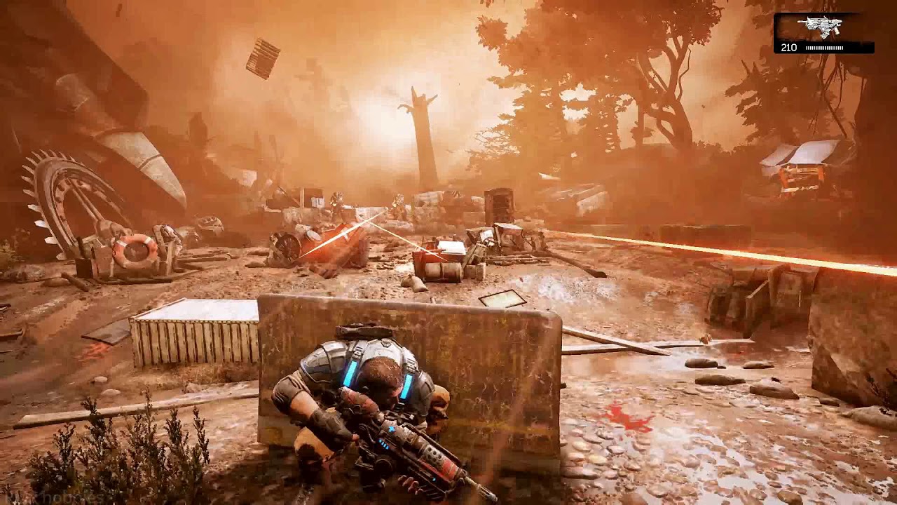 Gears of War 4 [Act 4 No Detours] walkthrough. YouTube