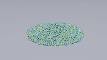 Ball Physics Simulation #6 \\ Rasalhague Animations