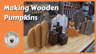 DIY Wooden Pumpkins