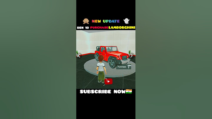 💥Ben 10 Purchase 💯Lamborghini New update Indian Theft Auto #shorts #indiantheftauto #lemborghini