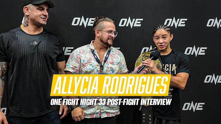 Allycia Rodrigues calls out Phetjeeja, wants MMA debut | ONE Fight Night 33 