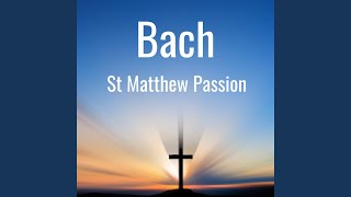 J.S. Bach: Matthäus-Passion, BWV 244 / Erster Teil - No. 13 "Ich will dir mein Herz schenken"