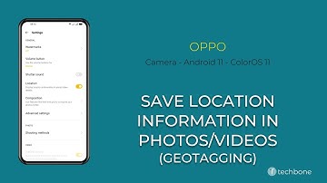How to Save Location information in Photos or Videos (Geotagging) - Oppo [Android 11 - ColorOS 11]