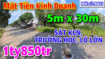 Lô Đất Mặt Tiền giá Rẻ sổ hồng riêng, ở Kcn MỸ PHƯỚC 3 BẾN CÁT Bình Dương.