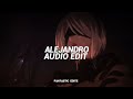 alejandro - lady gaga [edit audio]