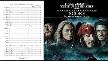 Hans Zimmer - "Drink Up Me Hearties" from "Pirates of the Carribean".Score (Music Transcription).