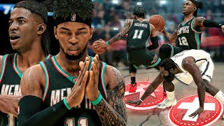 NBA 2K22 PS5 MyCAREER - Collected Harden Ankles! Ja Morant Dunks On EVERYONE!