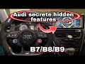 (AUDI) HIDDEN FEATURE AND SECRET HACK B7/B8/B9 ( For New Subscribers)