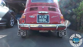06 Fitting mud guards to a Classic Fiat 500