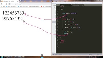 How to print reverse number using loop in PHP