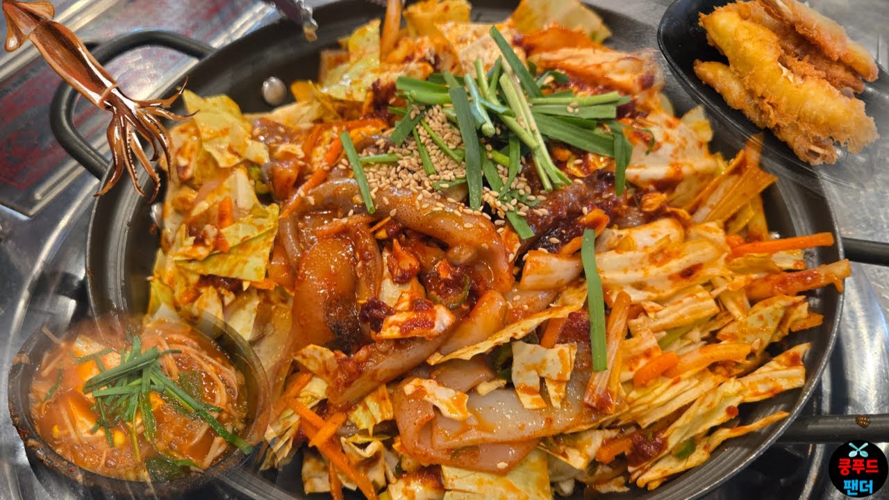오징어볶음 오징어해장국 오징어튀김까지 오징어 야무지게 먹었습니다!! 🦑🦑 | Stir-fried squid, fried squid, squid Haejangguk | MUKBANG