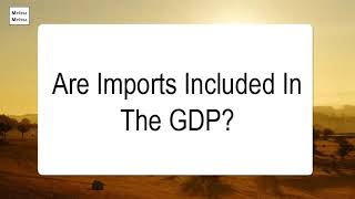 Celebrity Are Imports Included In The GDP Profile