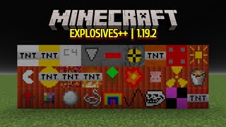 Minecraft: Explosives++ Mod | 1.19.2 (26 TNTs)