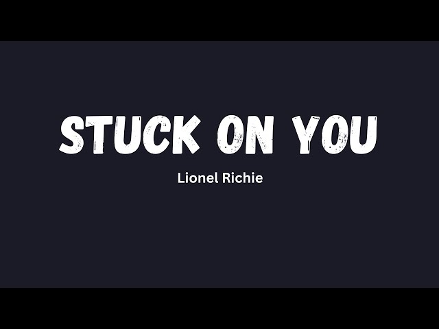 Lionel Richie - Stuck on You (letra/tradução) #shorts