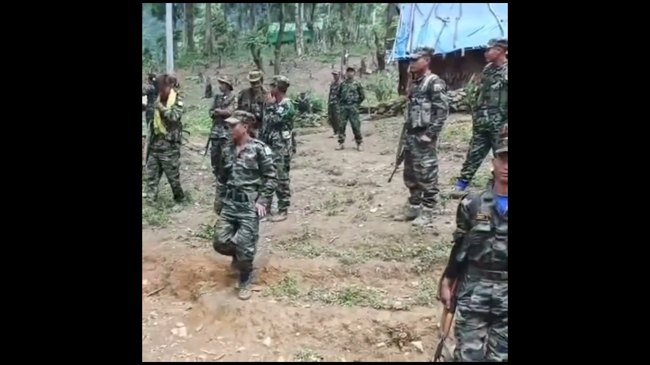 NSCN - K (Naga Army) Somewhere in Burma.