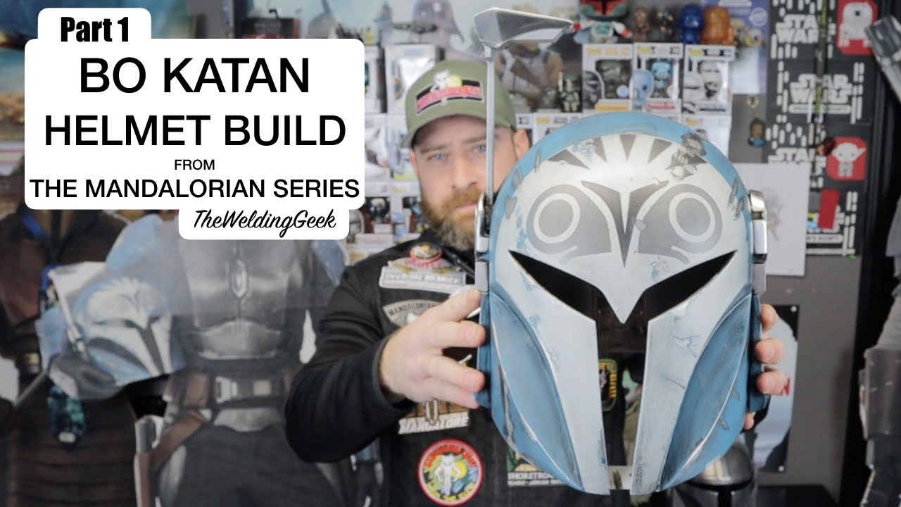 Bo Katan Helmet Build From The Mandalorian Series Youtube