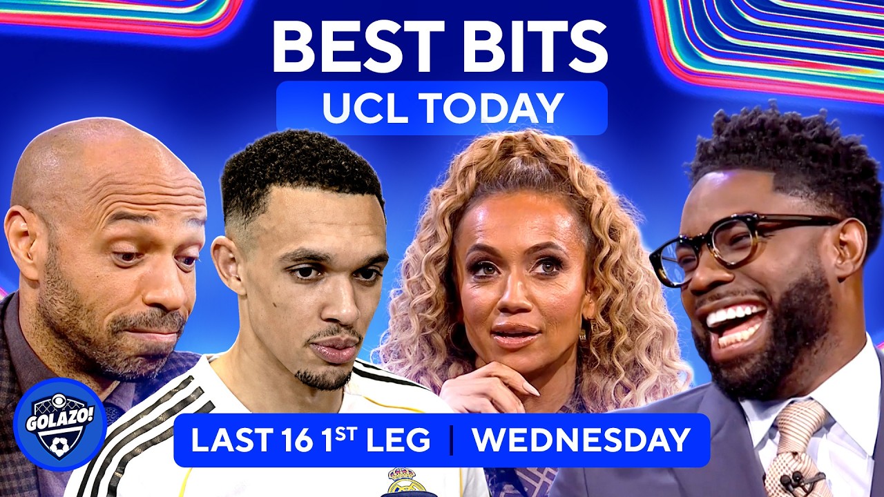 Micah Richards on CBS for Champions League last 16