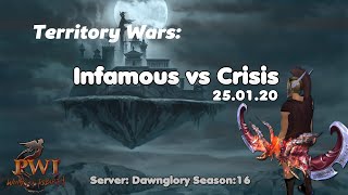 PWI - TW: Infamous vs Crisis 25.01.20 | Perfect World