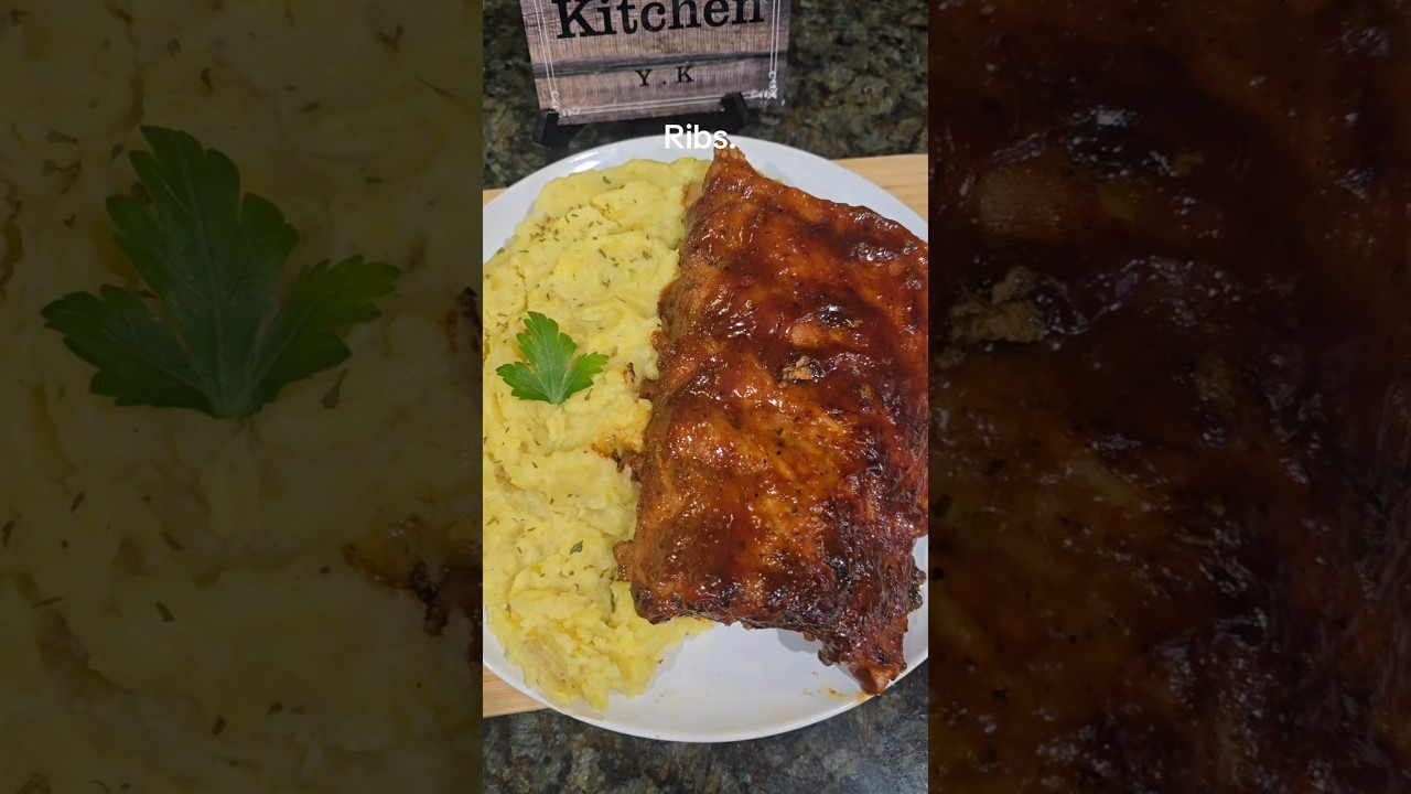 Ребрышки. #yolia #food #cooking #recipe #easyrecipe #ribs #pork .